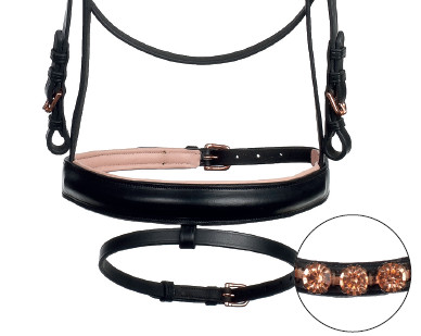 Trensenzaum Rosegold